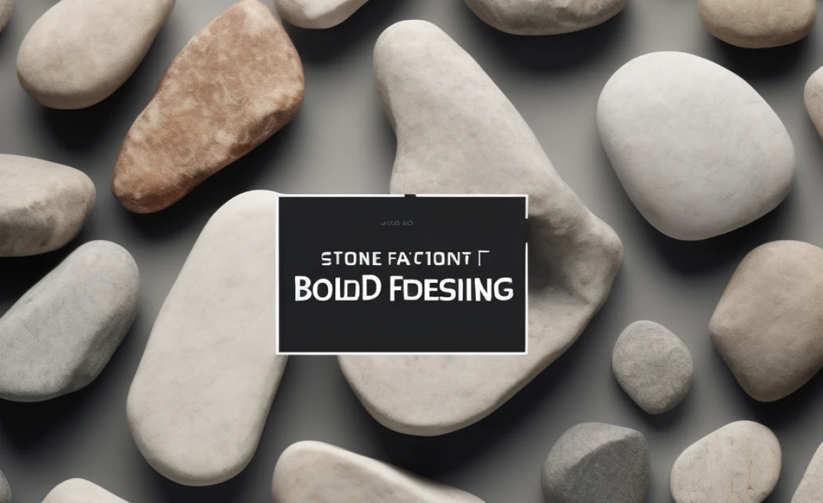 Stone Font: The Go-To Typeface For Bold & Elegant Designs