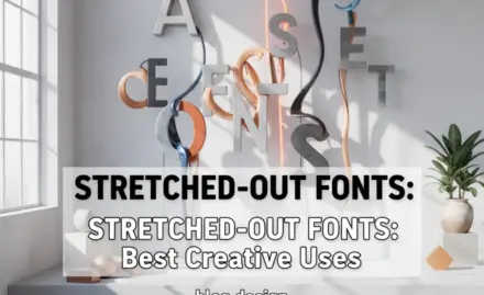 Stretched-Out Fonts: Best Creative Uses