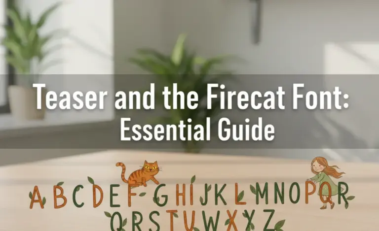 Teaser and the Firecat Font: Essential Guide