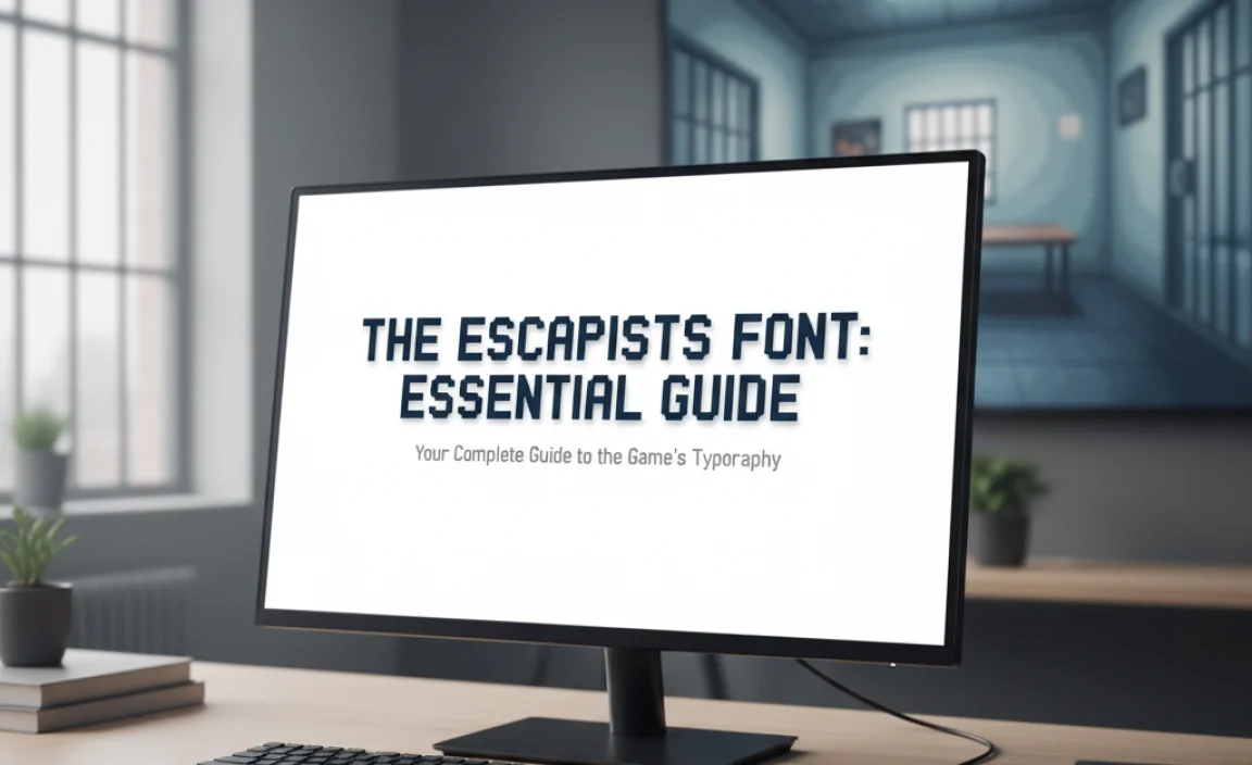 The Escapists Font: Essential Guide