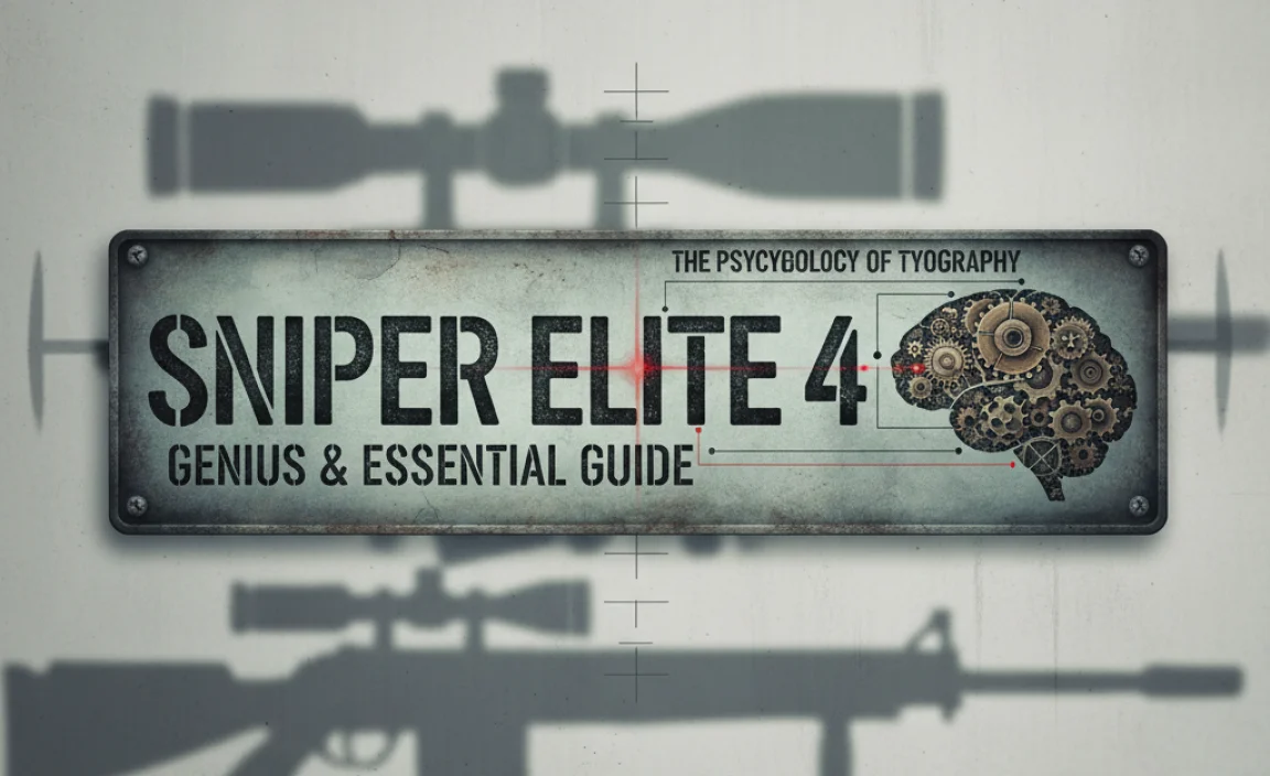 The Psychology of Sniper Elite 4 Typography