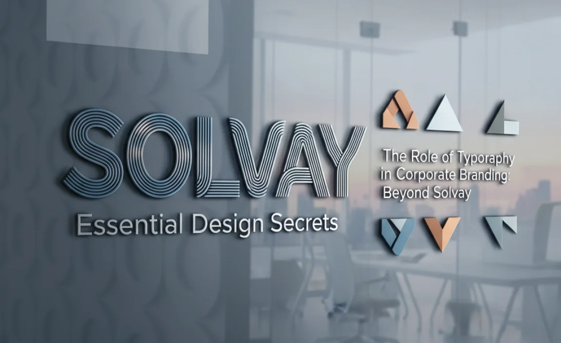 The Role of Typography in Corporate Branding: Beyond Solvay