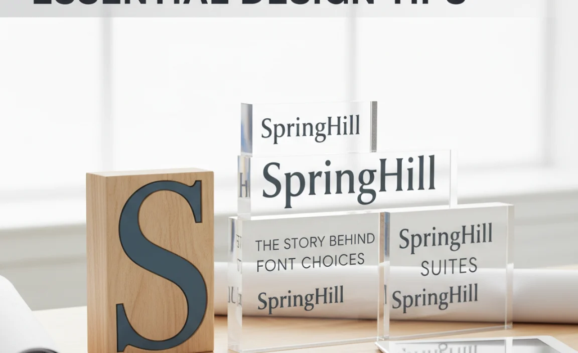 The Story Behind SpringHill Suites Font Choices