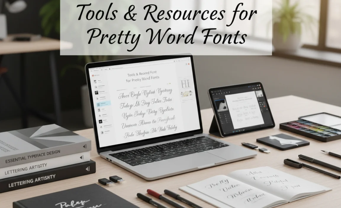 Tools and Resources for Pretty Word Fonts