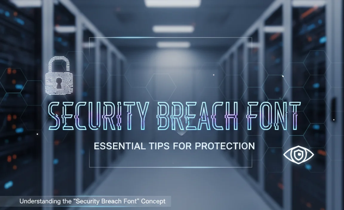 Understanding the “Security Breach Font” Concept
