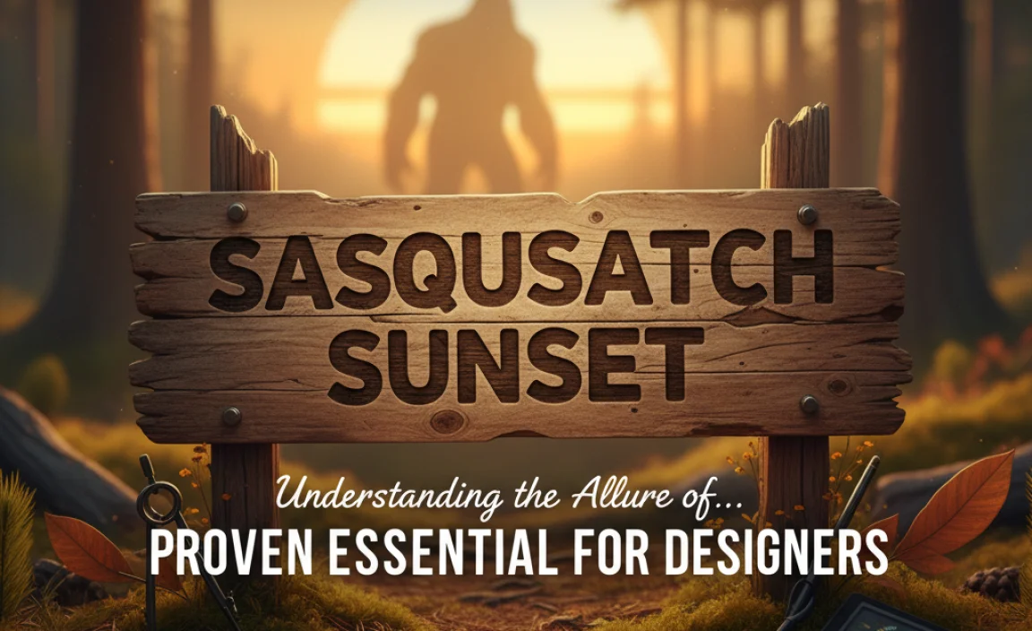 Understanding the Allure of Sasquatch Sunset Font