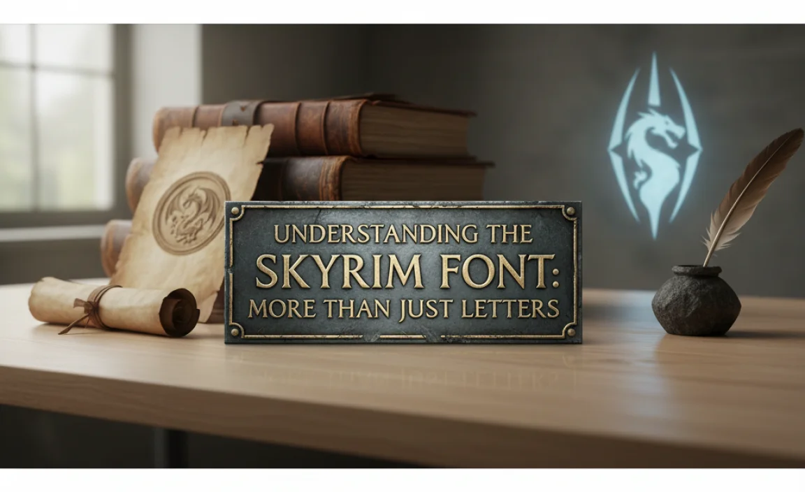 Understanding the Skyrim Font: More Than Just Letters