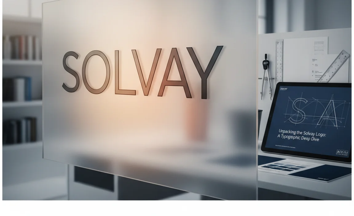 Unpacking the Solvay Logo: A Typographic Deep Dive