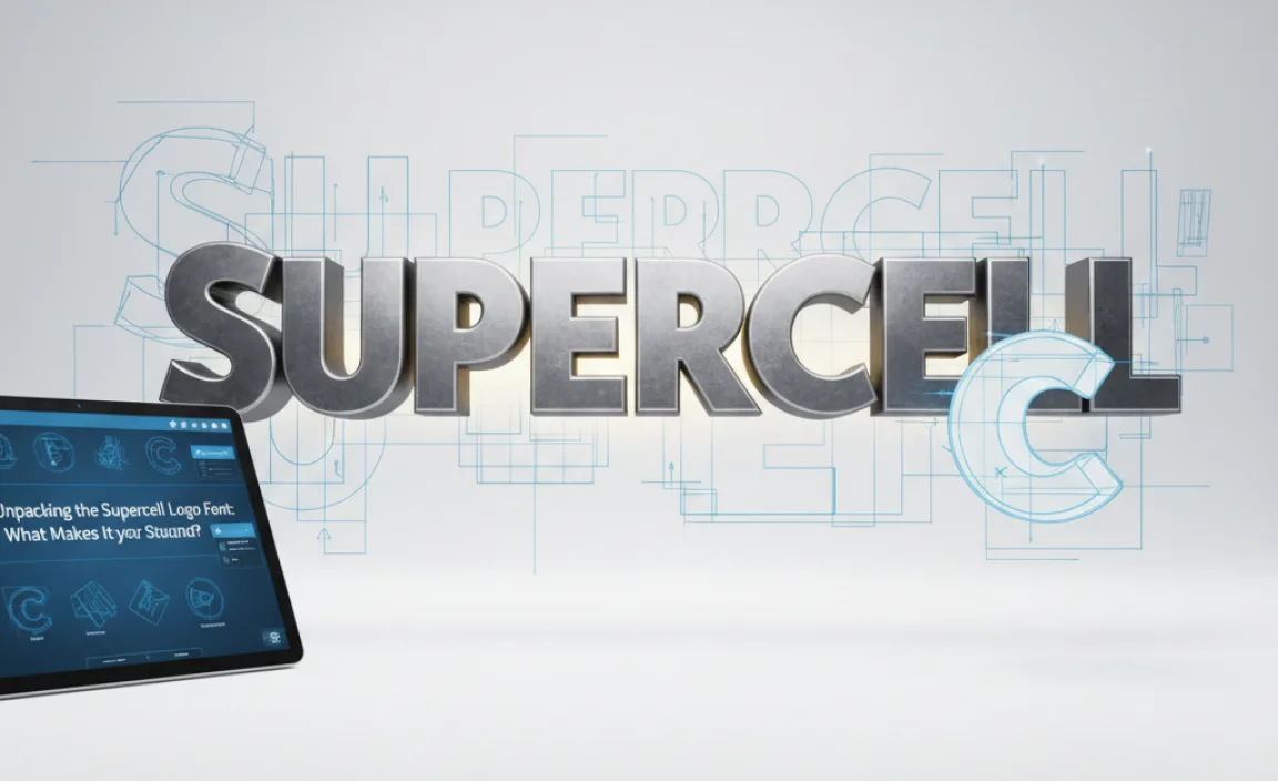 Unpacking the Supercell Logo Font: What Makes It Stand Out?