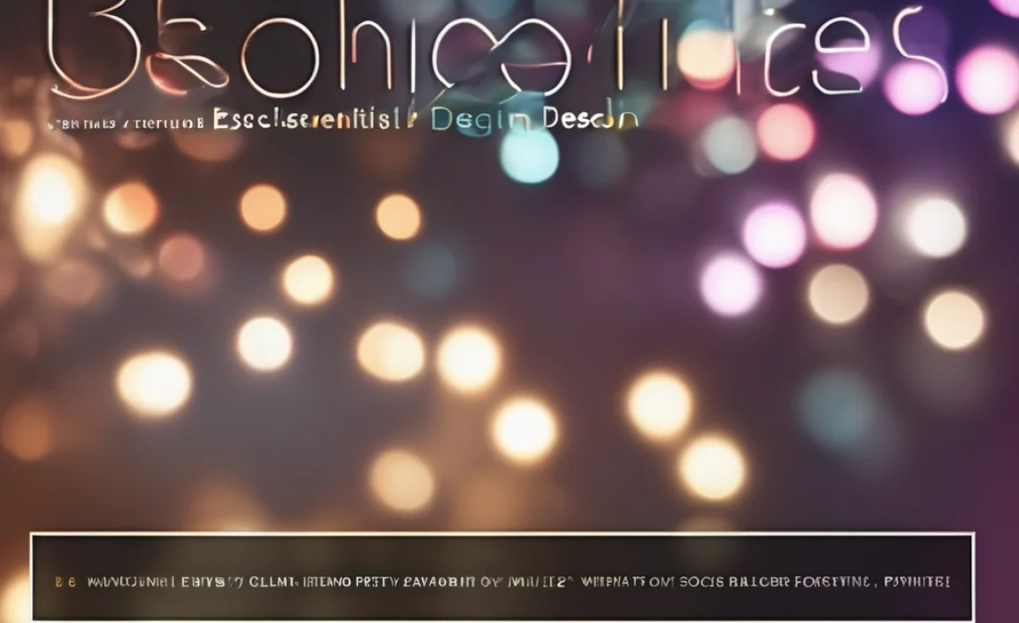 What is Pretty Lights Font?