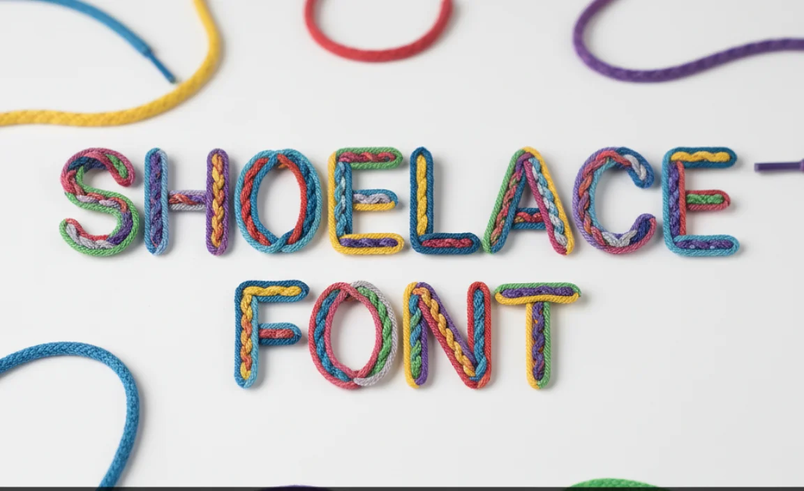 What is Shoelace Font? Discovering Its Unique Charm