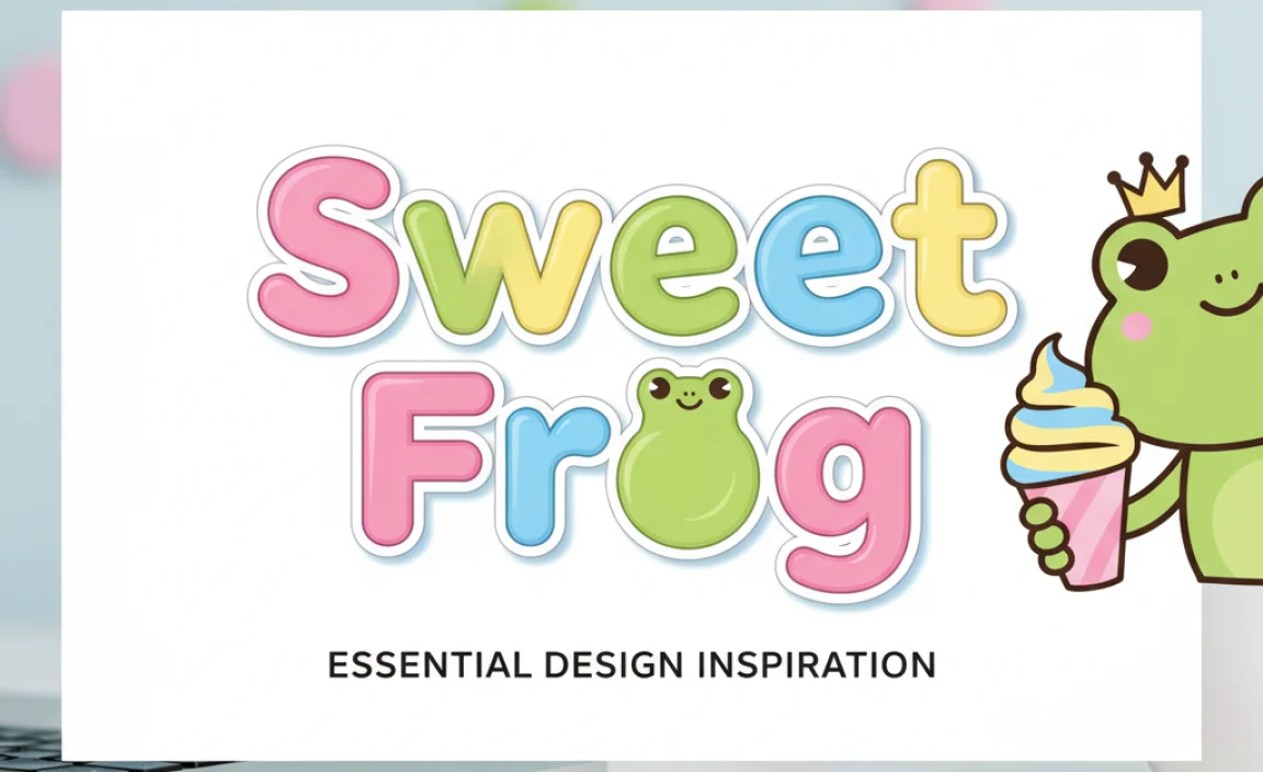 What is the &#8220;Sweet Frog Font&#8221; Style?