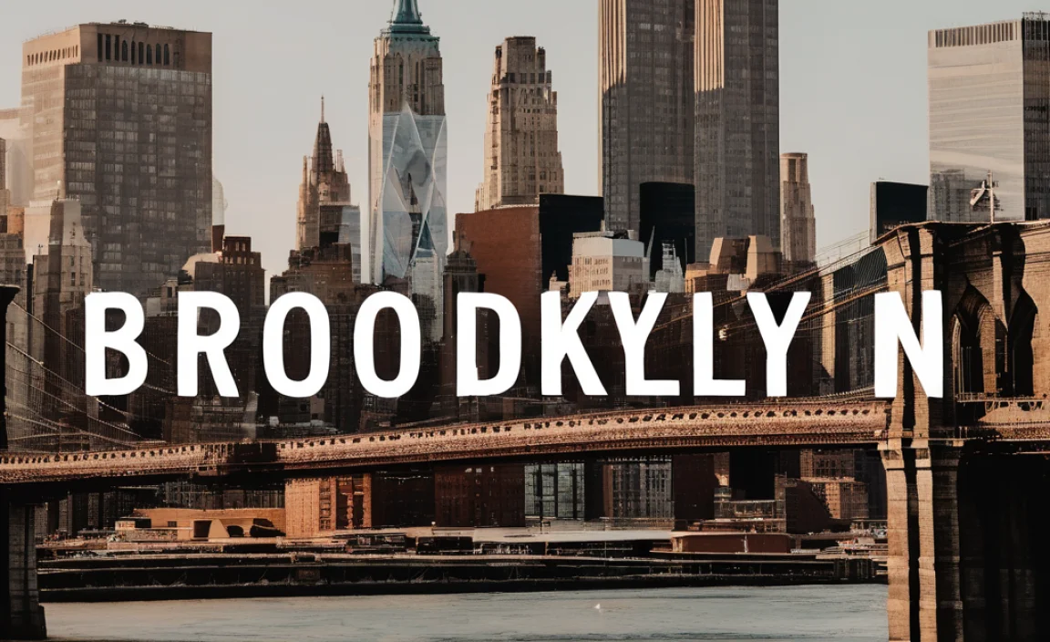 What Is The Brooklyn Font?
