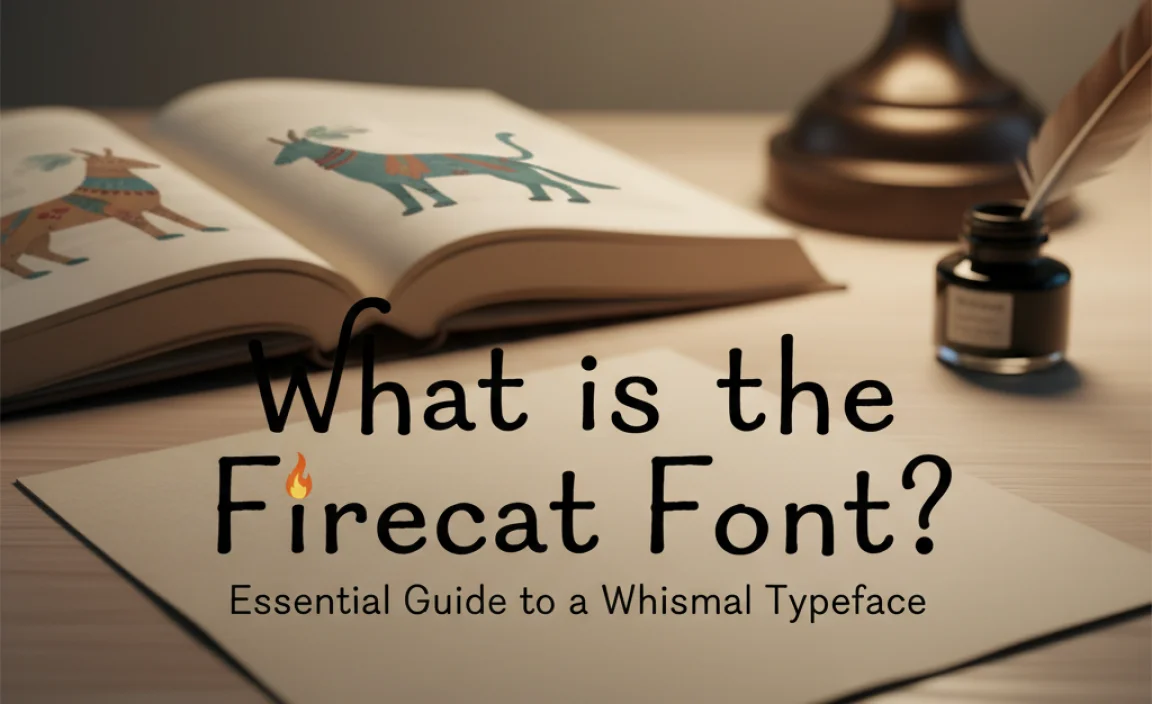 What is the Firecat Font?