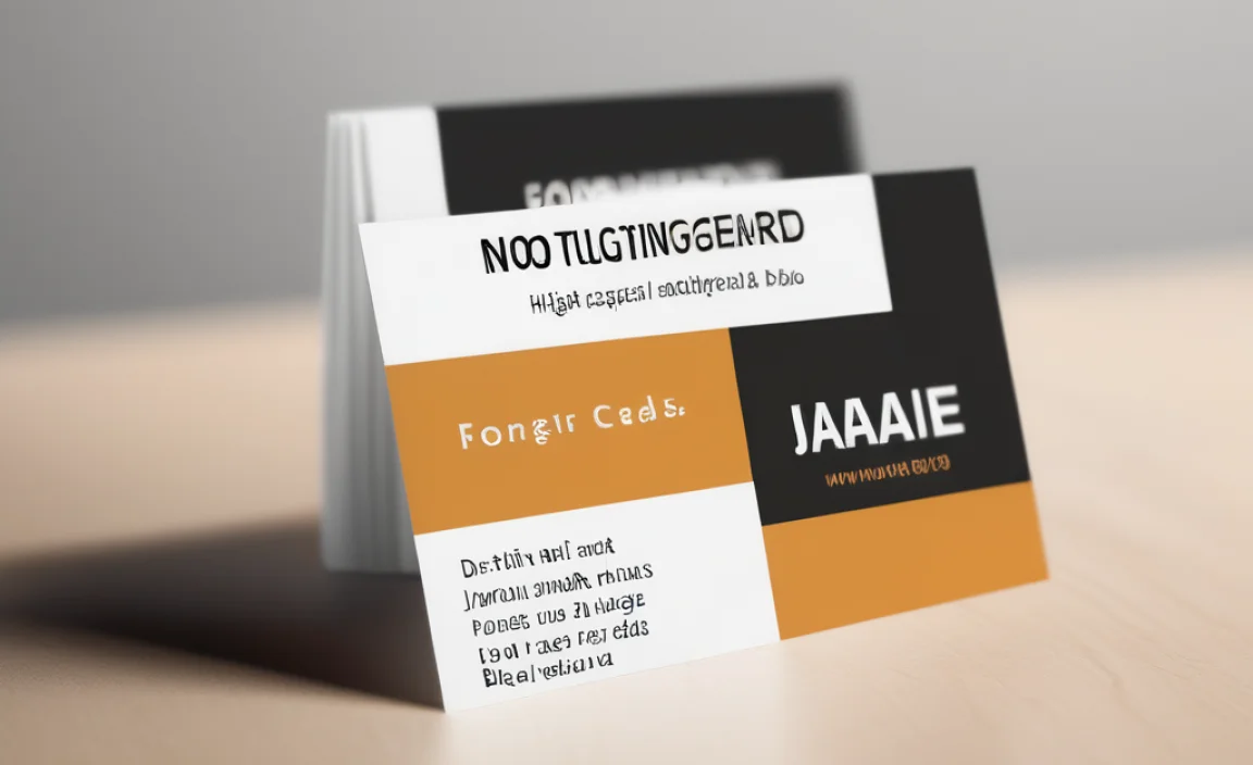 What To Avoid In Business Card Design