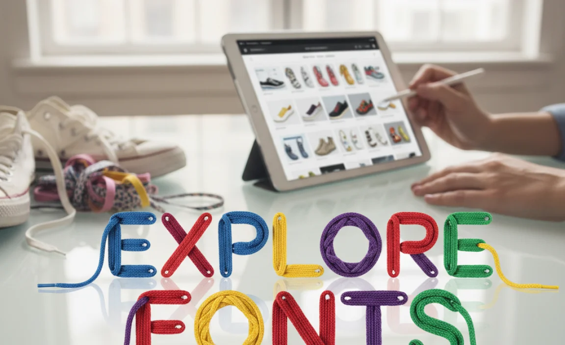 Where to Find and Explore Shoelace Fonts