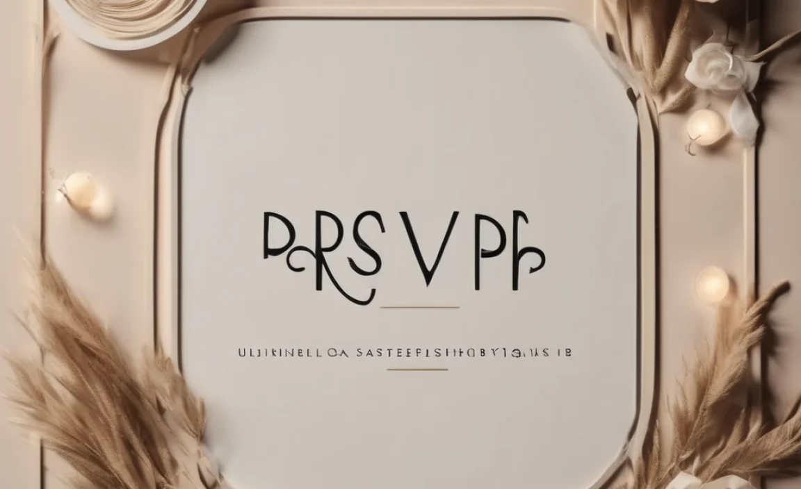 Why Choose Best Stock Photos Of RSVP Font?