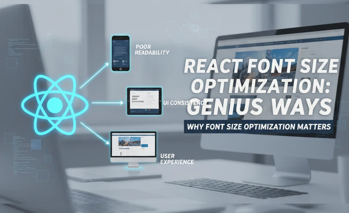 Why Font Size Optimization Matters in React