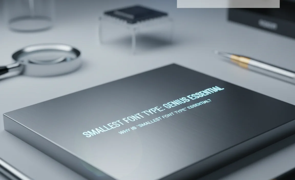 Why is “Smallest Font Type” Essential?