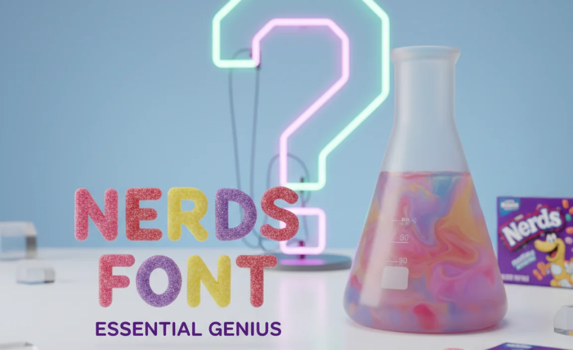 Why is This &#8220;Nerds Candy Font&#8221; Style Essential for Branding?