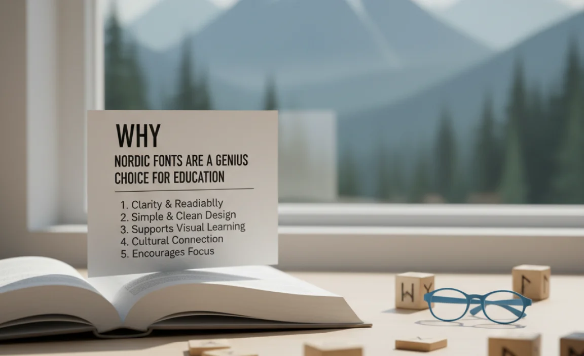 Why Nordic Fonts Are a Genius Choice for Education