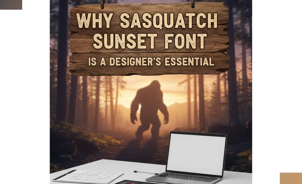 Why Sasquatch Sunset Font is a Designer’s Essential