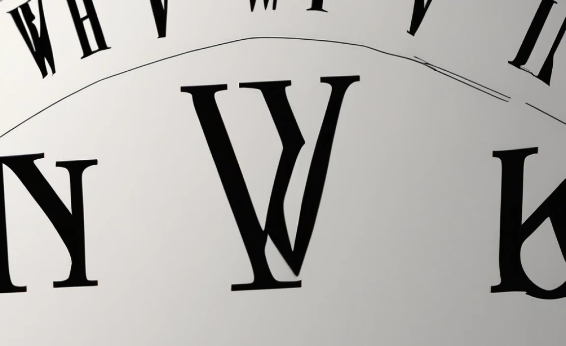 Why Serif Fonts Are Ideal For Roman Numerals