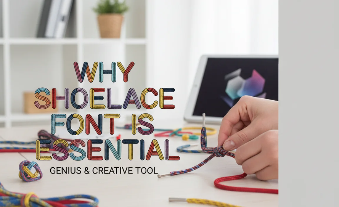 Why Shoelace Font is an Essential Creative Tool