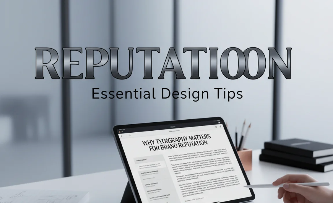 Why Typography Matters for Brand Reputation