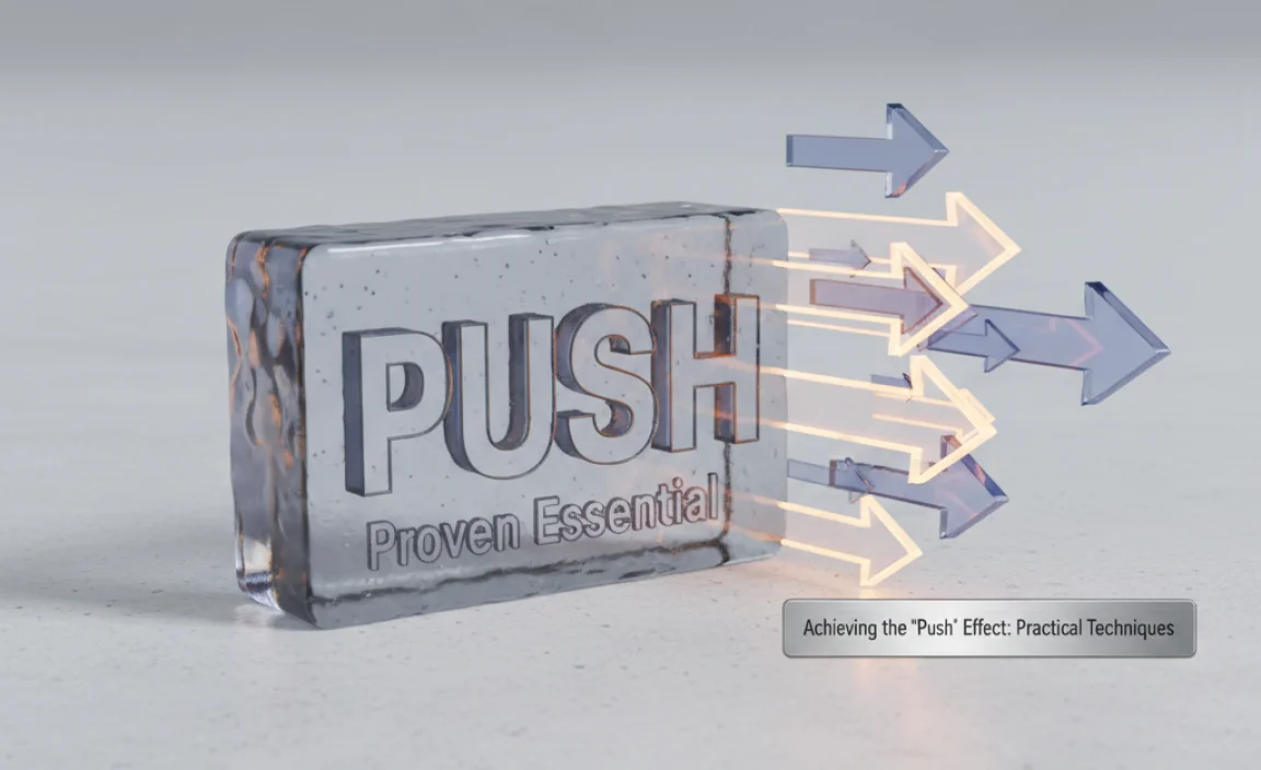 Achieving the &#8220;Push&#8221; Effect: Practical Techniques