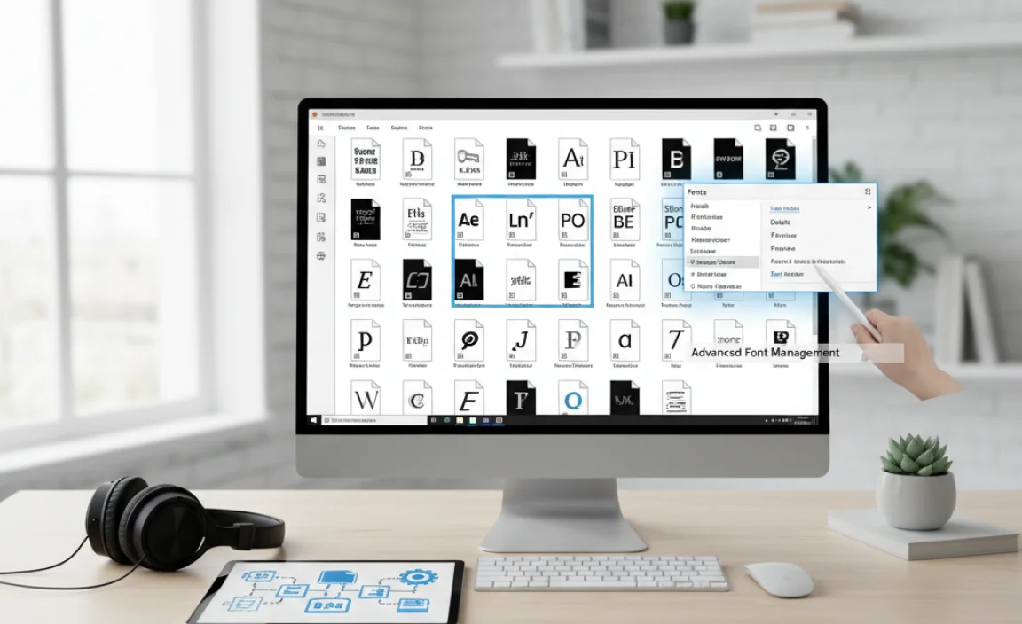 Advanced Font Management Techniques