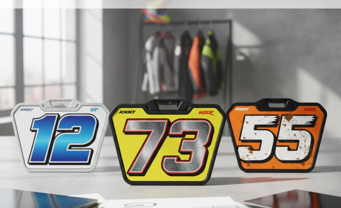 Essential Motocross Number Font Alternatives