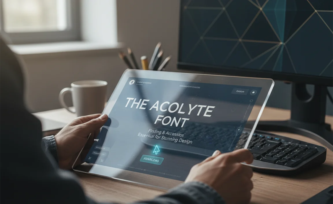 Finding and Accessing The Acolyte Font