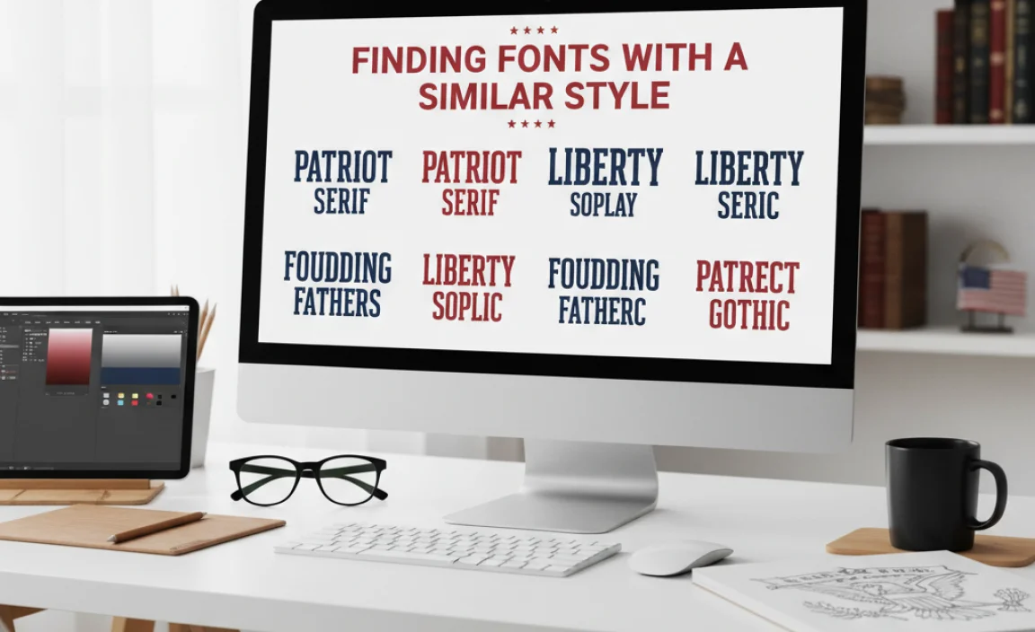 Finding Fonts With a Similar Style