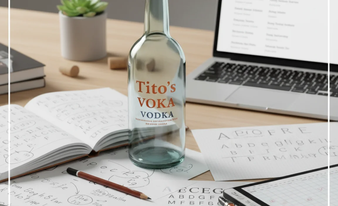 Finding Your Tito&#8217;s Vodka Font: Similar Typeface Styles
