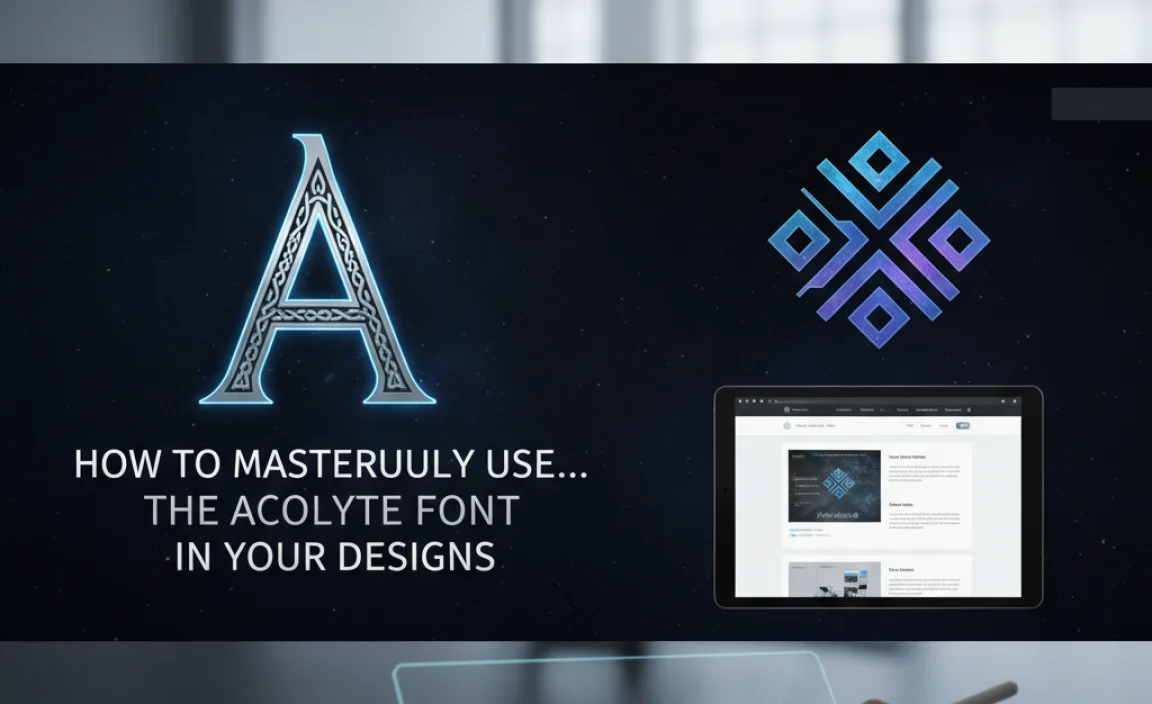 How to Masterfully Use The Acolyte Font in Your Designs