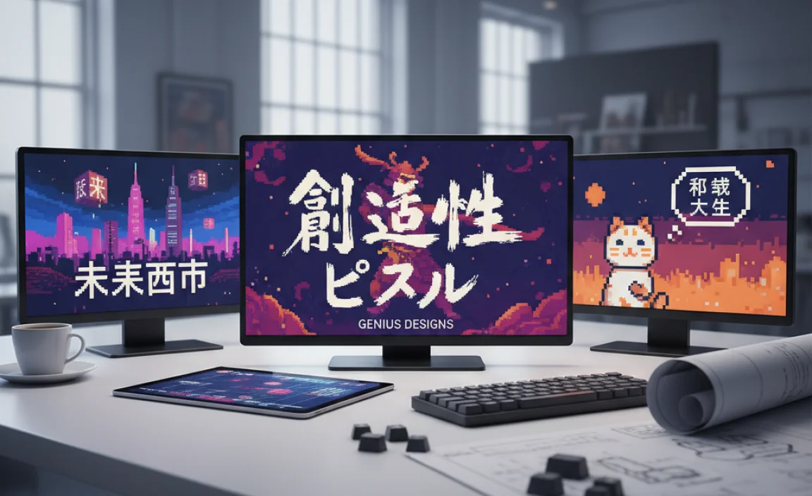 How to Use Pixel Japanese Fonts for Genius Designs
