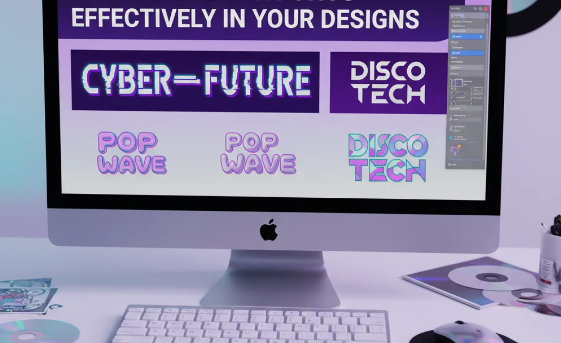 How to Use Y2K Fonts Effectively in Your Designs