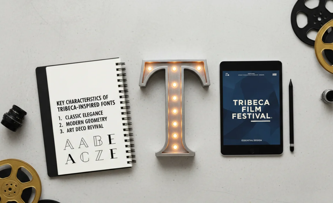 Key Characteristics of Tribeca-Inspired Fonts