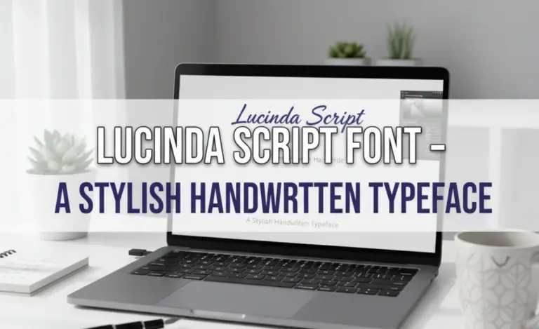 Lucinda Script Font – A Stylish Handwritten Typeface