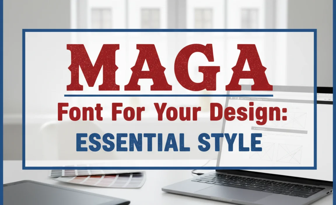 MAGA Font For Your Design: Essential Style