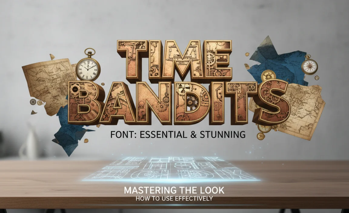 Mastering the Look: How to Use Time Bandits Font Effectively