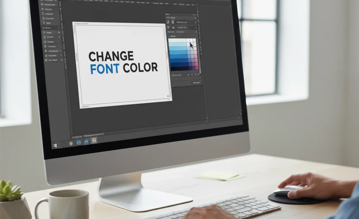 Method 3: Using the Character Formatting Controls (Control Panel)