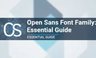 Open Sans Font Family: Essential Guide