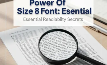 Power Of Size 8 Font: Essential Readability Secrets