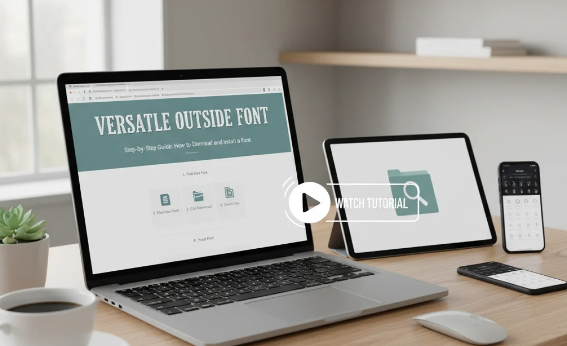 Step-by-Step Guide: How to Download and Install a Font