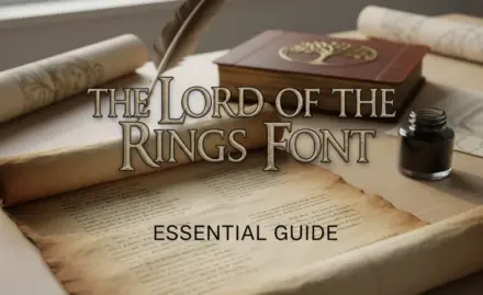The Lord of the Rings Font: Essential Guide