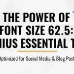The Power Of Font Size 62.5: Genius Essential Tips