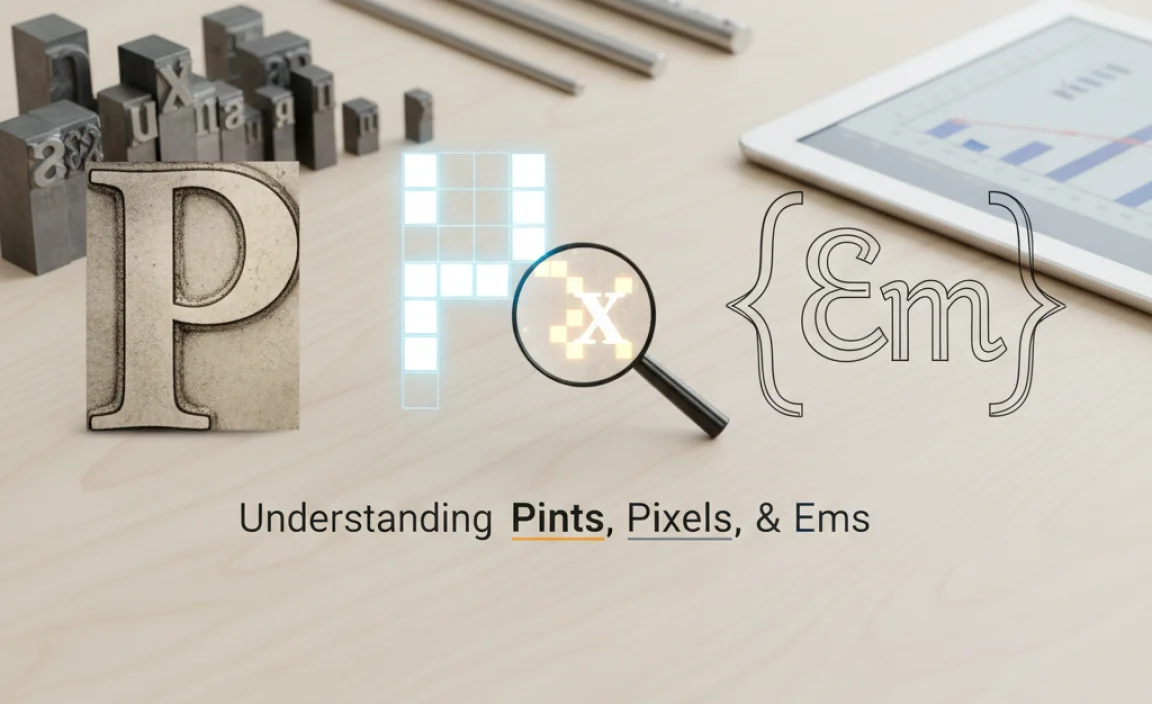 Understanding Pints, Pixels, and Emphas: What Font Size Really Is