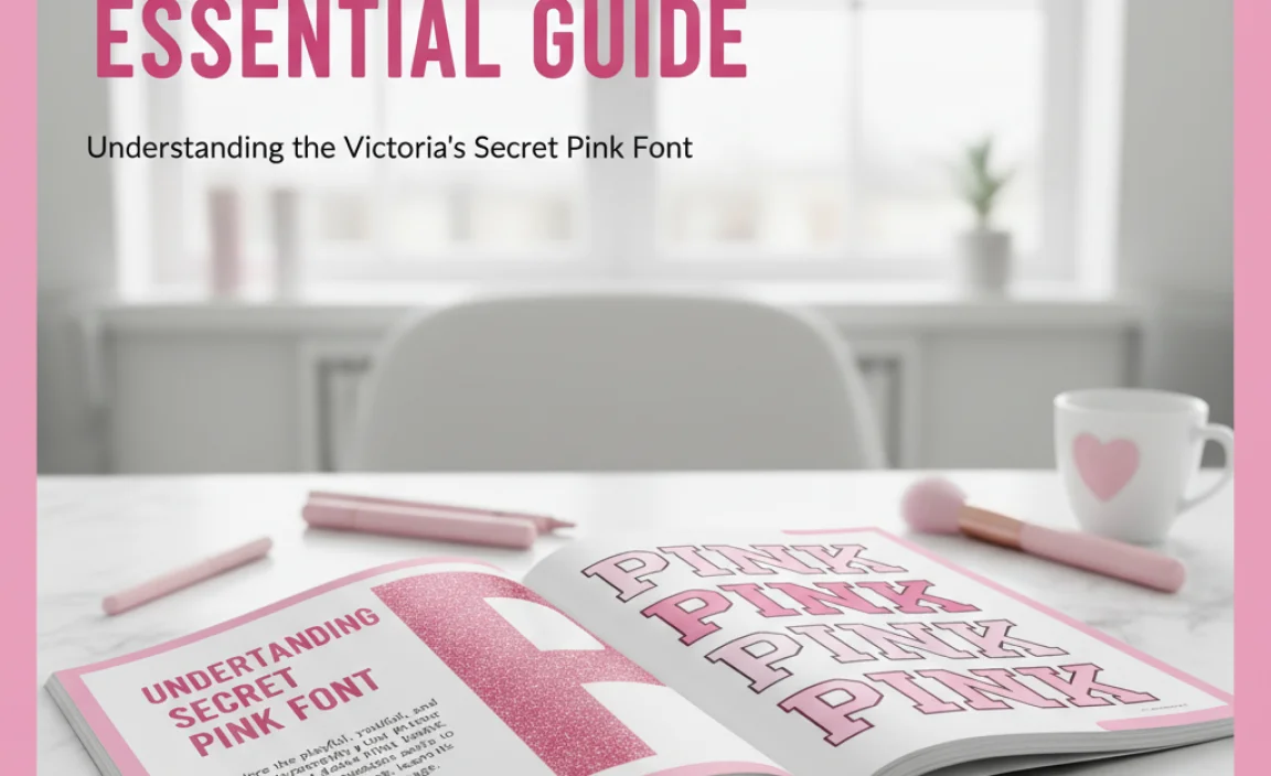Understanding the Victoria’s Secret PINK Font
